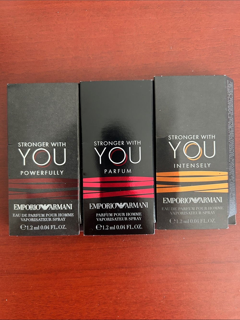 3 piecesEmporio Armani Stronger With You Trio